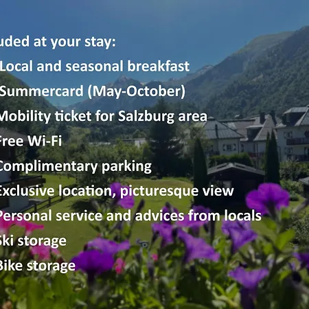 Fruehstueckspension Monika, B&B In Kaprun Including Summercard Πανσιόν Kaprun
